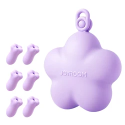 6 - Pack Soft Soundproof Sleep Earplugs - Cute, Mute, Anti - Noise Ear Protection (PURPLE)