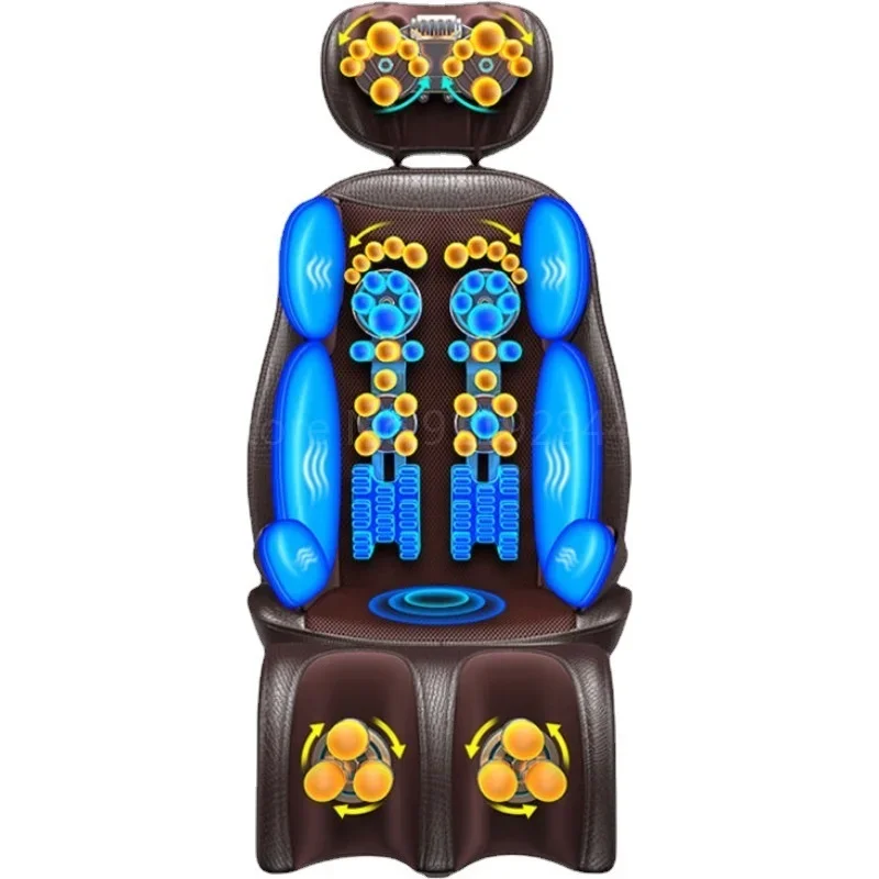 Comprehensive Electric Massage ChairFull Body Massager Heating Vibration Ideal Wellness Gift Total Relaxation Recliner 6
