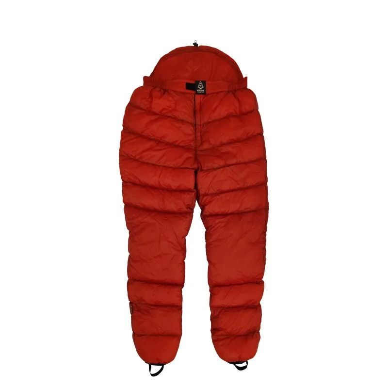 Down Pants Ice Flame Unisex Ultralight Down Pants Outdoor Camping White Goose Down Waterproof Warm Winter Trousers