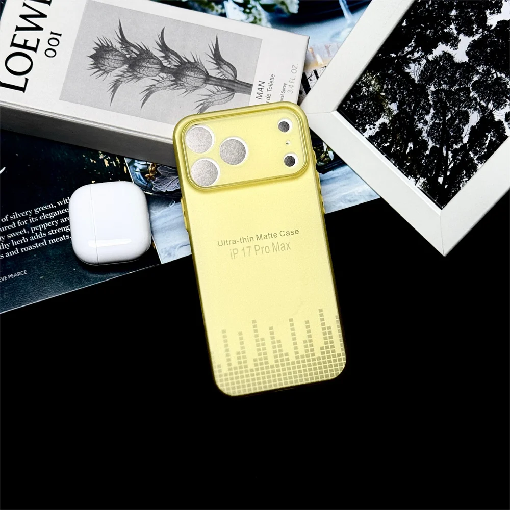 Ultra Thin Matte Translucent Phone Case - Shockproof Clear Slim Soft TPU Back Cover