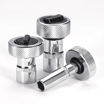 Mini Ratchet Wrench 1/4" 3/8" 1/2" Drive Small Quick Socket Portable Whole Steel Palm Finger Reversible Two-way Square Tool