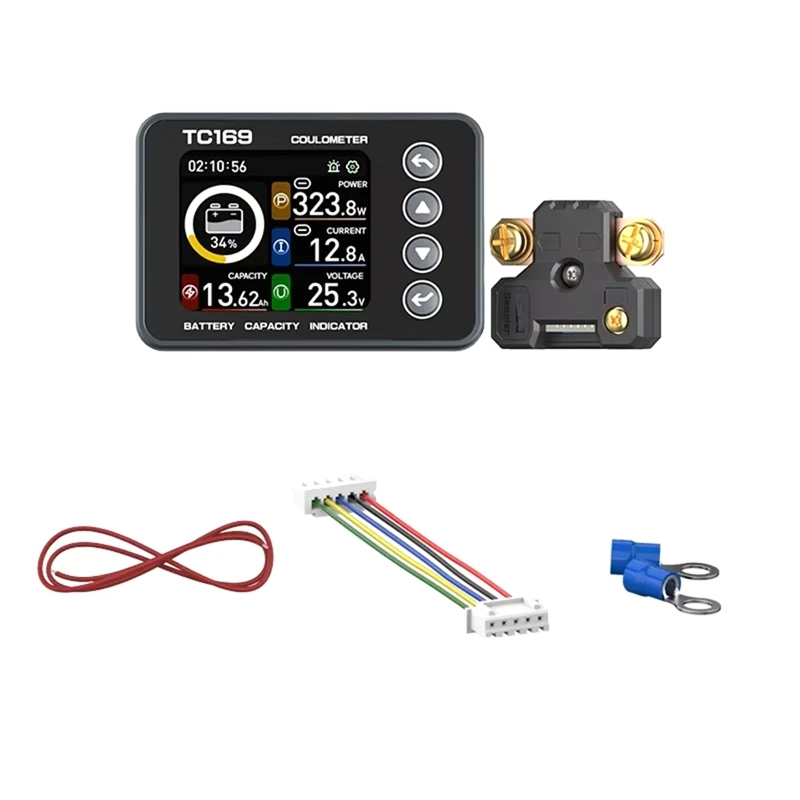 TC169 Color Screen Curon Electric Calcus Timphotospholtic Iron Clear Battery Power Display Table Bundle 6