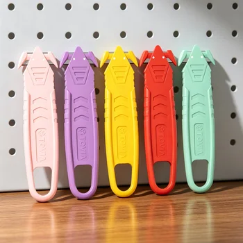 Set di 5 Taglierini a Doppia Lama, Utensile Portatile per Aprire Scatole, Tagliare Pellicole, Carta Artistica, Gadget da Ufficio