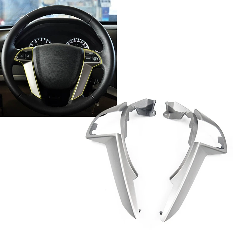 

78515TA0A81ZA Car Steering Wheel Buttons Trim Cover For Honda Accord 2008-2013 Odyssey 2009-2013 Cruise Switch Frame