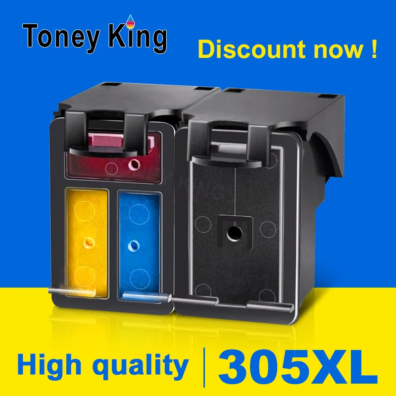 

Ink Cartridge 305XL Compatible For HP 305 XL Envy 6020 6022 6030 6032 DeskJet 2710 2730 2720 4110 4120 4130 4134 2320 Printer