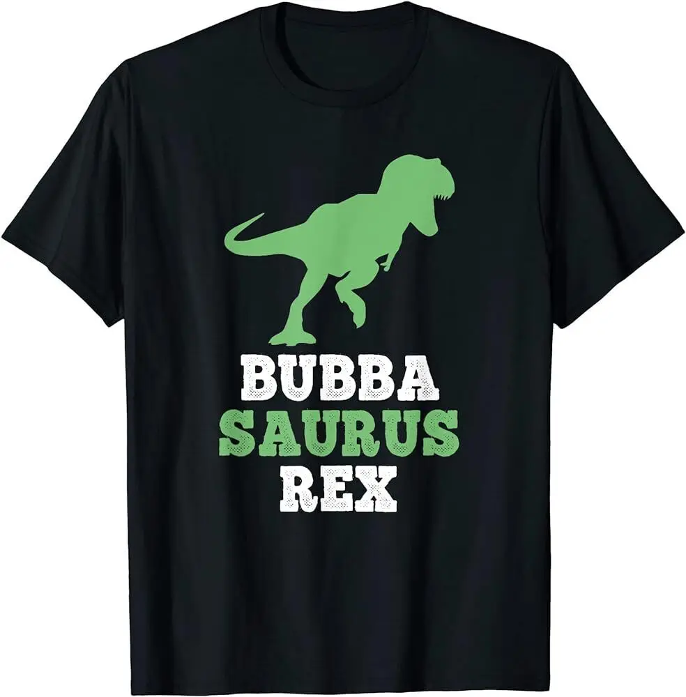 Bubba-Saurus Rex Dino Dinosaur Bubbbasaurus Divertente T-Shirt Maniche Lunghe O Corte