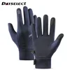 1Pair Winter Outdoor Warm Padded Gloves Touch Screen Non-slip Windproof Waterproof Running Hiking Gloves Stretchy Comfortable 1