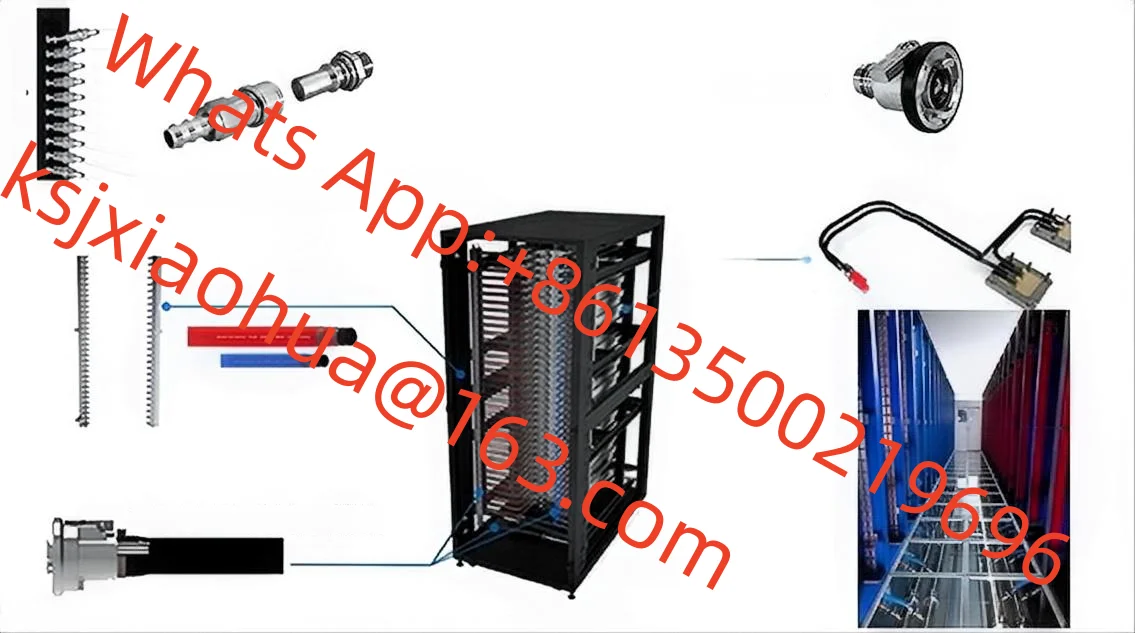 댄포스 FD83 액체 냉각용 퀵 커넥트 커플링(데이터 센터 액체 냉각 흐름용 이중 인터록 기능 포함)과 호환 가능
