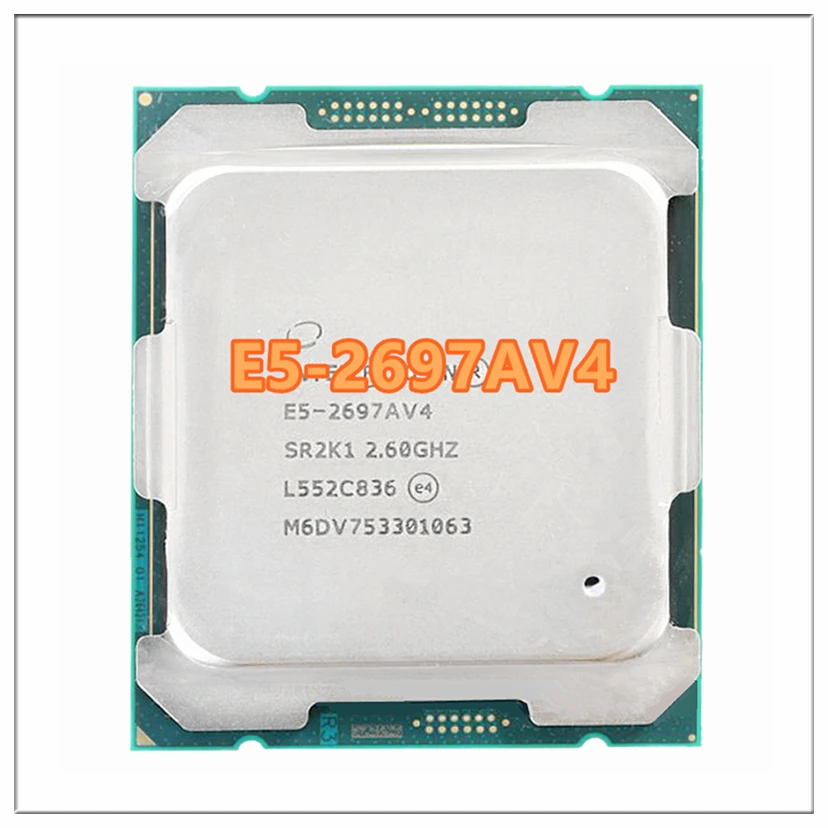 오리지널 E5 2697AV4 제온 E5 2697AV4 2.60GHZ 16 코어 40MB 145W 14nm E5 2697A V4 ...