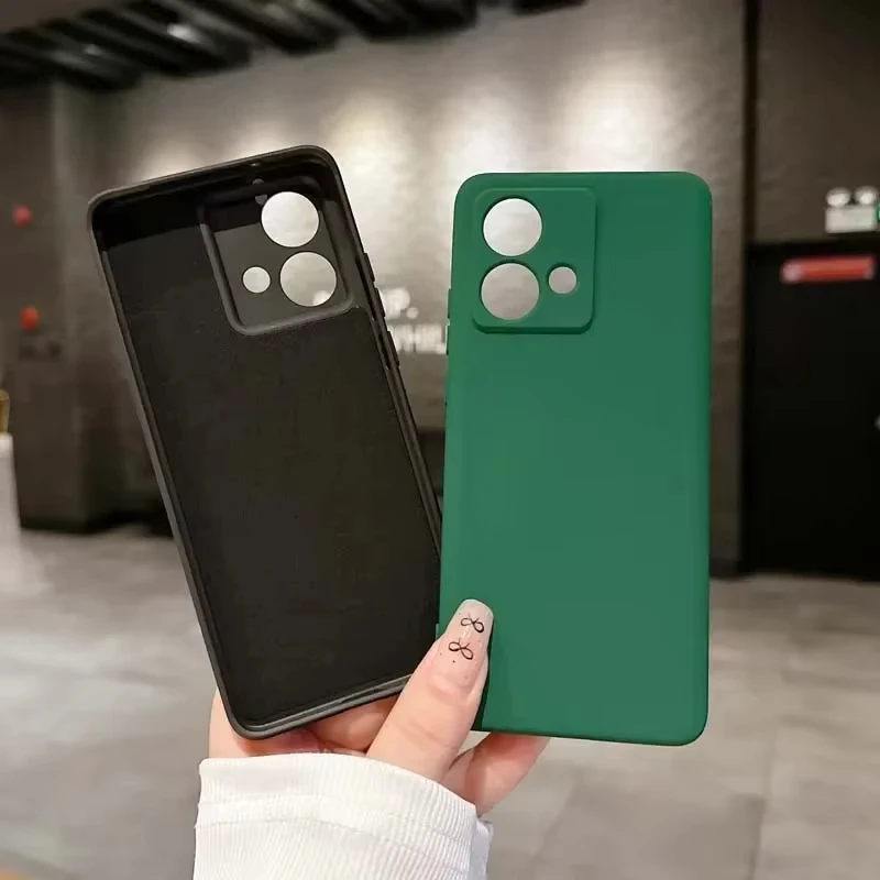 Luxurious Soft Liquid Silicone Shockproof Phone Case