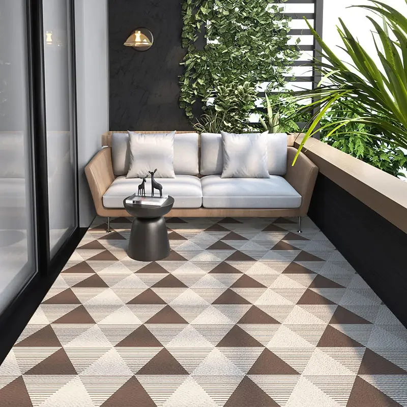 American Terrace Anti-slip Rugs Kitchen Oil-resistant PVC Carpet Waterproof Balcony Large Area Rug Living Room Entrance Door Mat 5