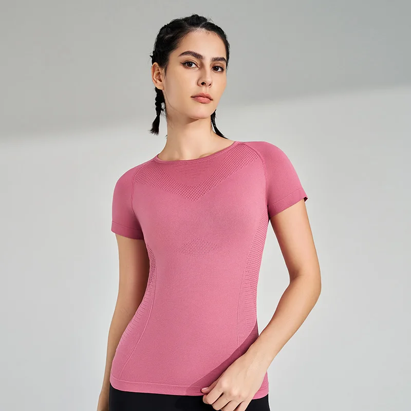 Women's Sports T-Shirt Short Sleeve Tops sports t shirt sports shirt yoga top yoga shirt Quick Dry Breathable Jogging Gym Yoga Clothing