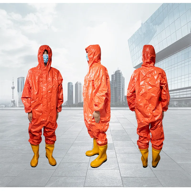 Acid-Resistant Dust-Free Chemical Hazmat Suit