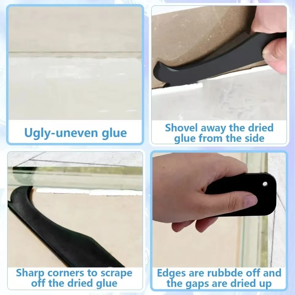 Silicone Caulking Tool Kit for Tile Window Grout Edge Removal Kitchen Construction