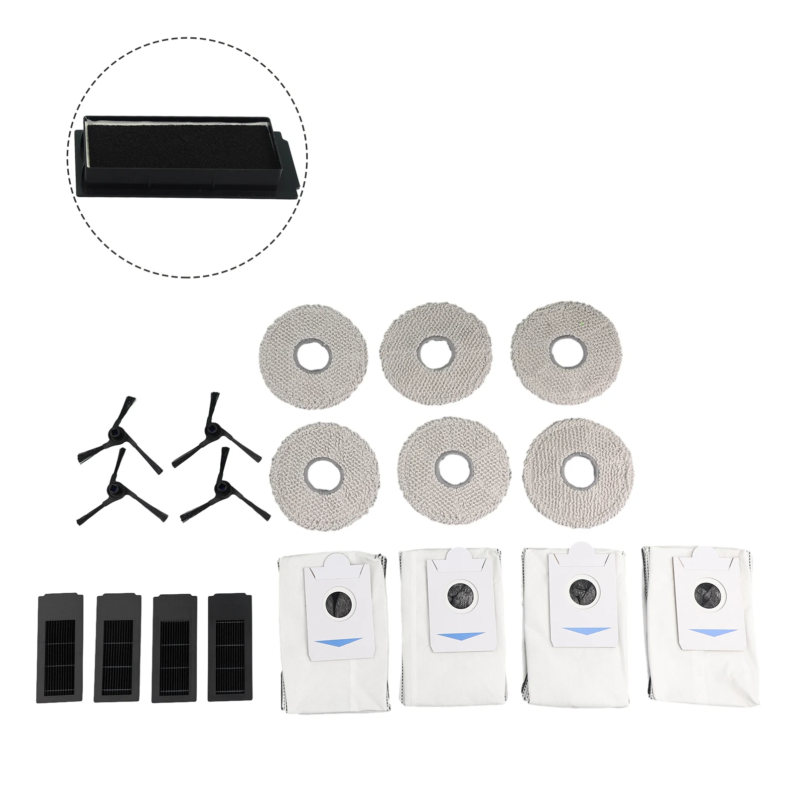 

Комплект запасных частей для пылесоса Ecovacs DEEBOT X2 Omin X2 Pro DEX86