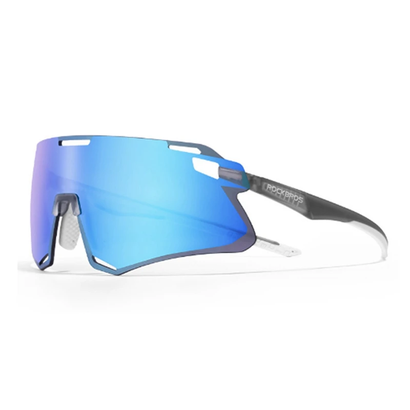 

ROCKBROS Lightweight Frameless Cycling Glasses HD Lens Cycling Sunglasses Road Bike Protective Eyewear Sports Goggles