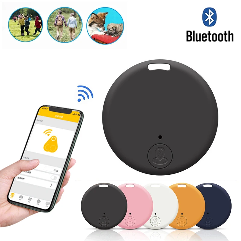 Mini GPS Tracker Mobile Bluetooth Anti-Lost Device Pet Kids Bag Wallet Tracking