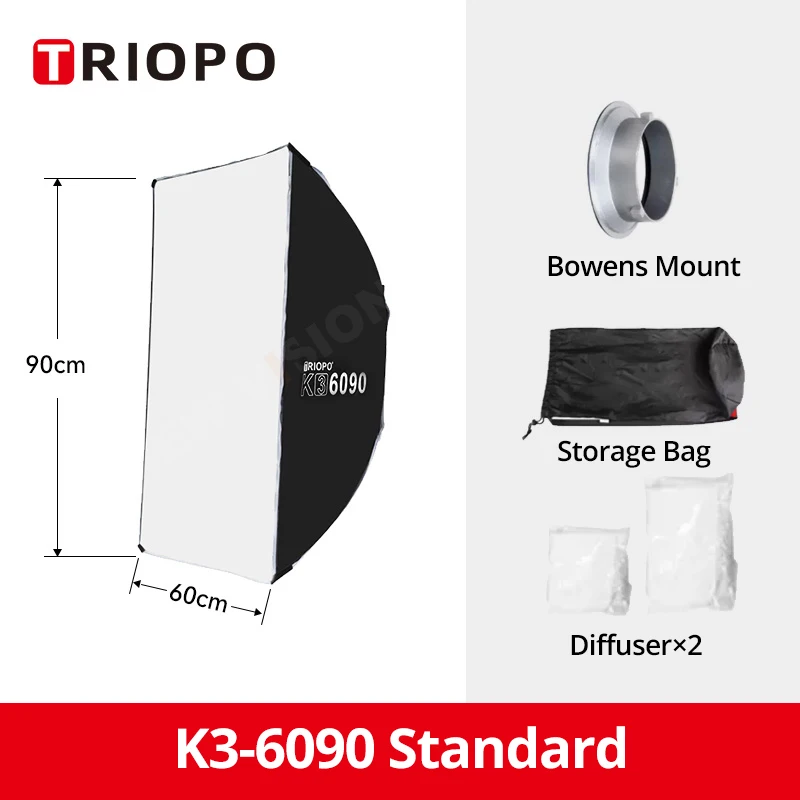 TRIOPO K3 シリーズ 55 センチメートル 65 センチメートル 90 センチ