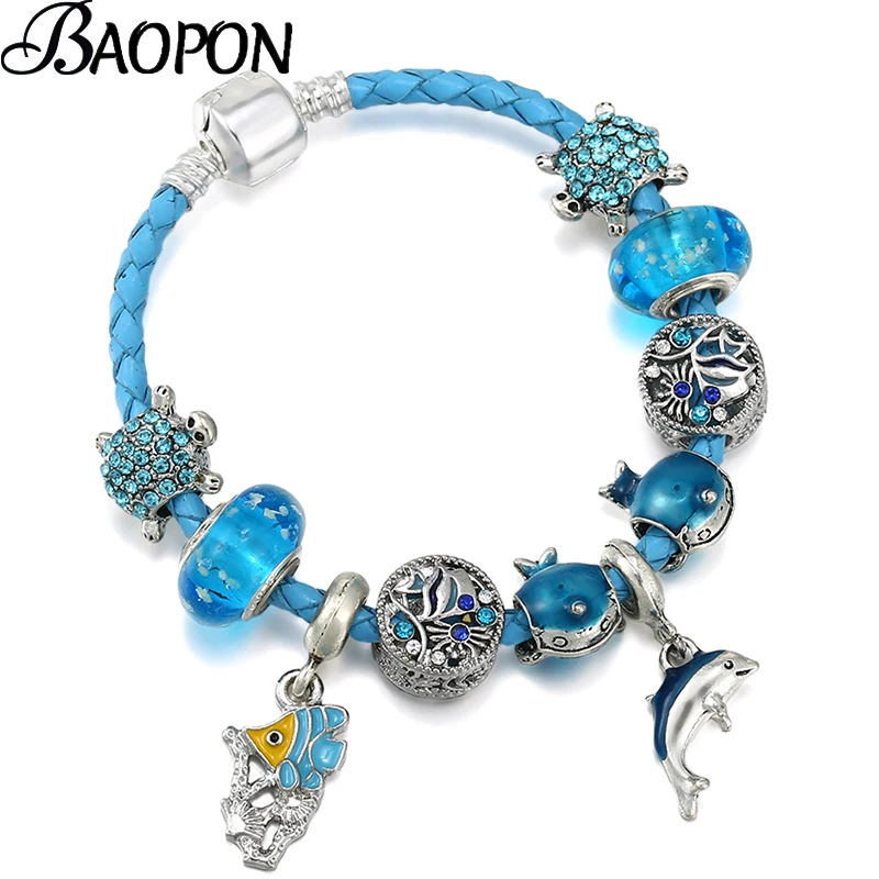 Leather Charm Bracelets 2023 Style Beads Charm Bracelets Luxury