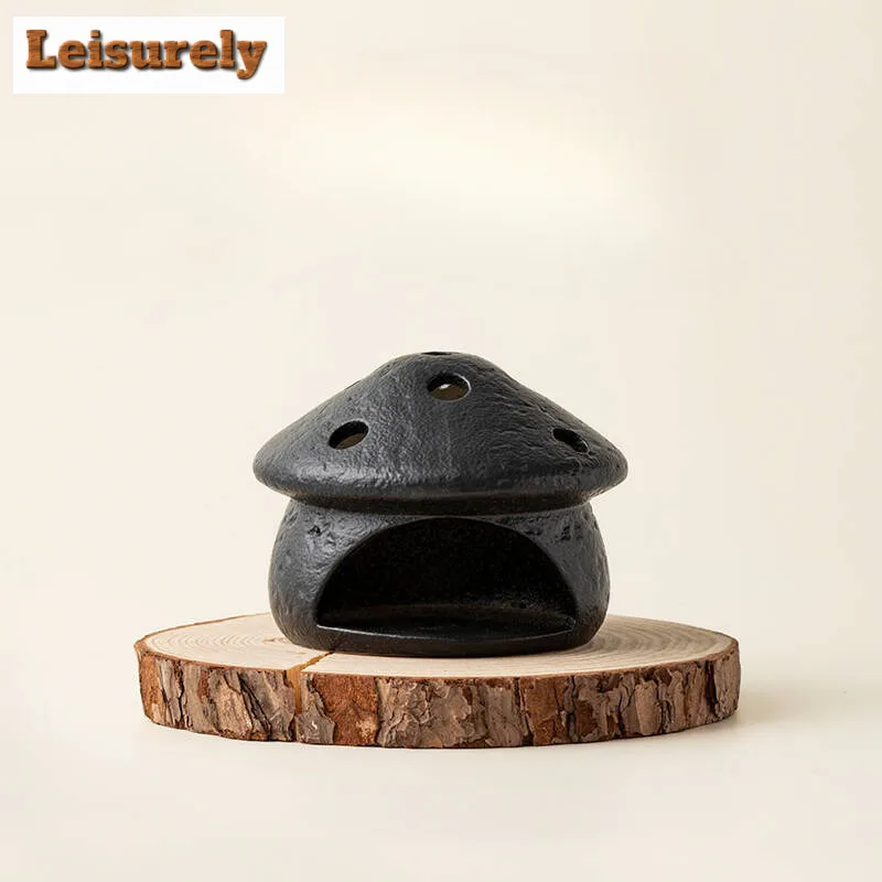 Little Mushroom House Fireplace Incense Holder Incense Waterfall Incense Burners Consecrate Censer Tea Ceremony Ornaments Craft