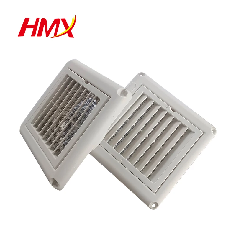 4inch Plastic Air Outlet Exhaust Outlet Clothes Dryer Vent Plastic Grille Kitchen Exhaust Fan New White Vent