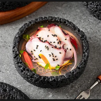 Black Stone Sushi Plate 3