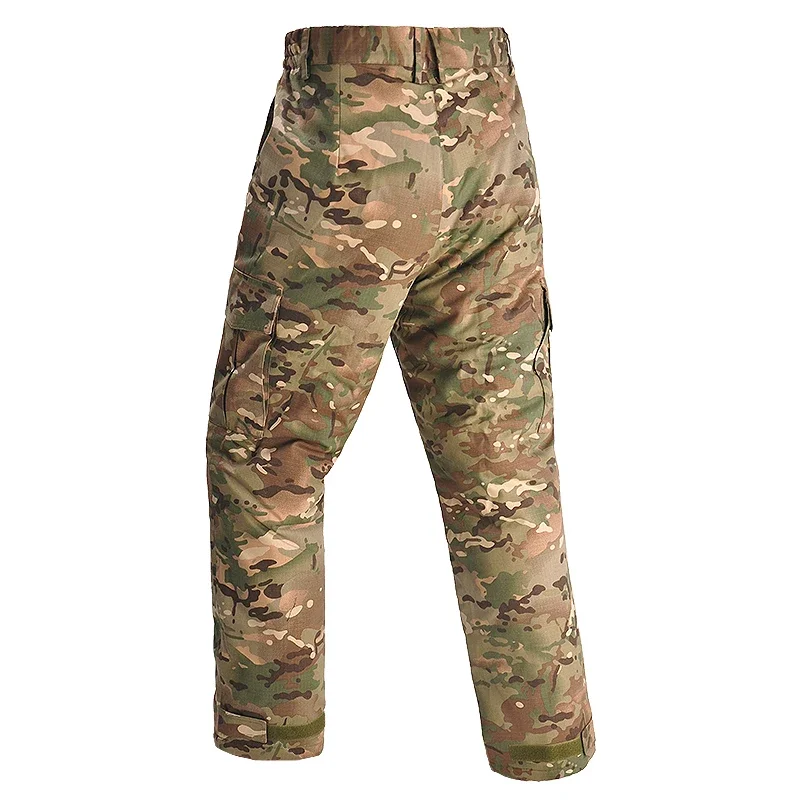Tactical pants tactical suit Winter Outdoor Hunting Set Camo Thick Warm Waterproof Jacket Pants Men Clothing Tactical Uniform Ghillie Suits Wear-resisting