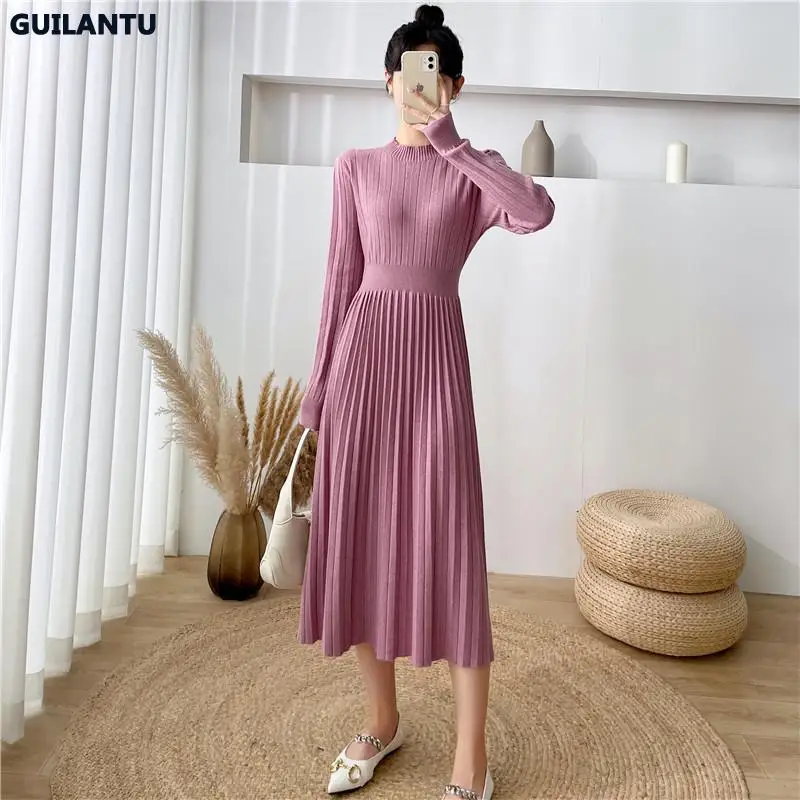 韓国商品/LEVAR Mohair Skashi Layered Knitted Dress Lilith Knit Crochet Maxi Dress – SER.O.YA