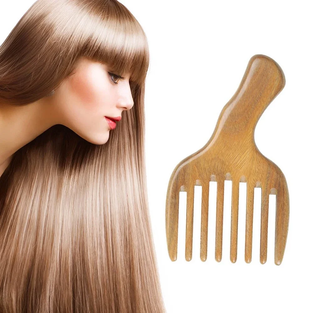 Comb Hair Straightener Wide Tooth  Wood Massaging Shampoo Brush  Extension Anti-Static Wooden  Pick 100 pcs new design hot sale 18 410 20 410 24 410 shampoo lotion bamboo wood pump lid for skincare plastic bottle glass packaging