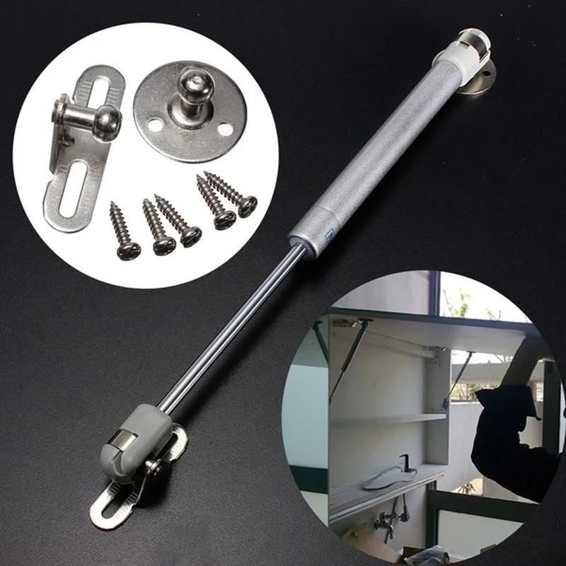 2/4Pcs Furniture Hinge Kitchen Cabinet Door Lift Pneumatic Support 20-200N Hydraulic Gas for Wood Furniture Hardware