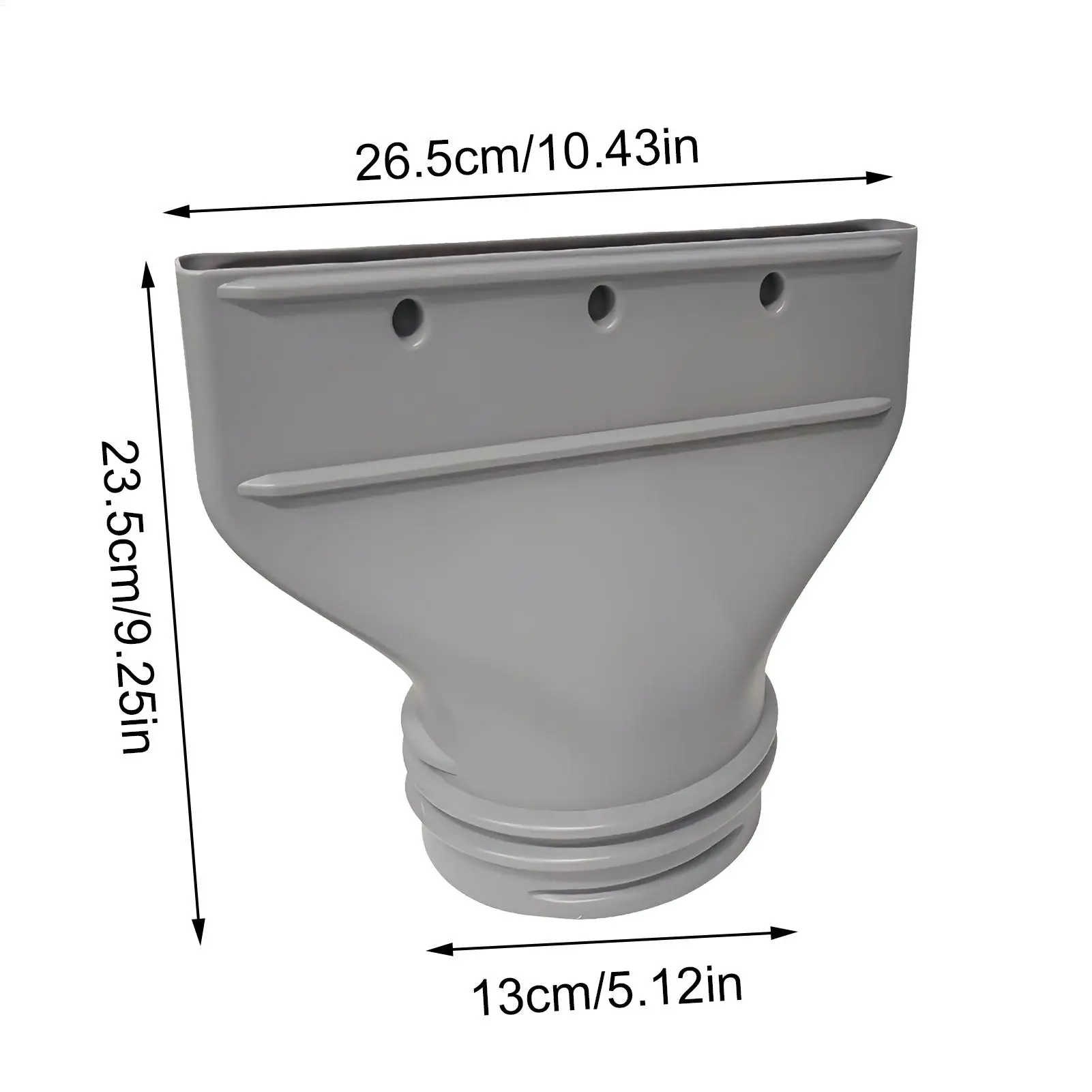 Portable Ac Exhaust Hose Coupler Portable Ac Exhaust Hose Connector Fit 5.1in 5.9in Diameter Vent Tube Coupler for Garage Indoor