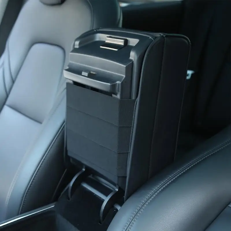 Cuscino per bracciolo in pelle PU, per console centrale auto, copertura in pelle PU per auto