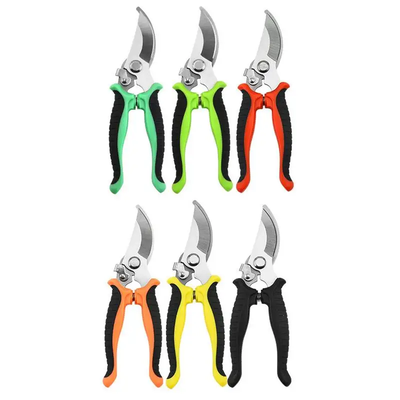 

Garden Shears Pruning Pruning Scissors With Locking Handle Bypass Gardening Hand Pruners Tools