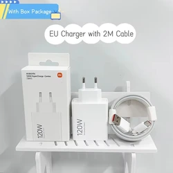 Xiaomi 120W Hyper Charge Turbo Charging Adapter - EU with 2M Cable