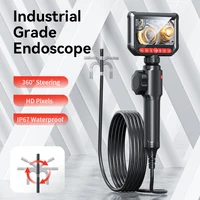 4.3-inch Bi-Directional Borescope, 8.0mm Camera, HD 1080P with LED Illumination for Automotive Repair, Plumbing Inspection 2