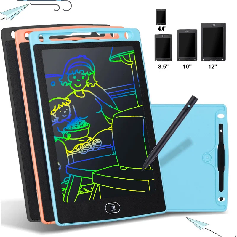 4 4 8 5 10 12 Inch LCD Writing Tablet Electronic Drawing Board Colorful Screen Board