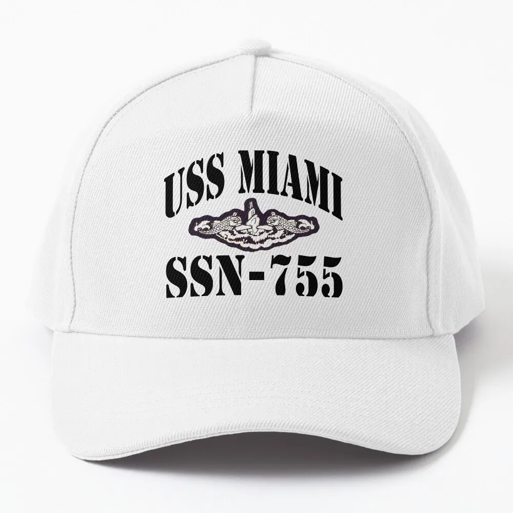 

USS MIAMI (SSN-755) SHIP'S STORE Baseball Cap Male dad hat Man Hat Women'S