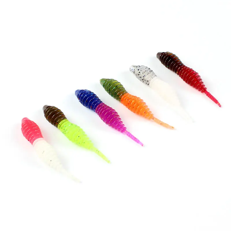 New 50mm Fishing Lure Soft Lure Shad Silicone Baits Wobblers