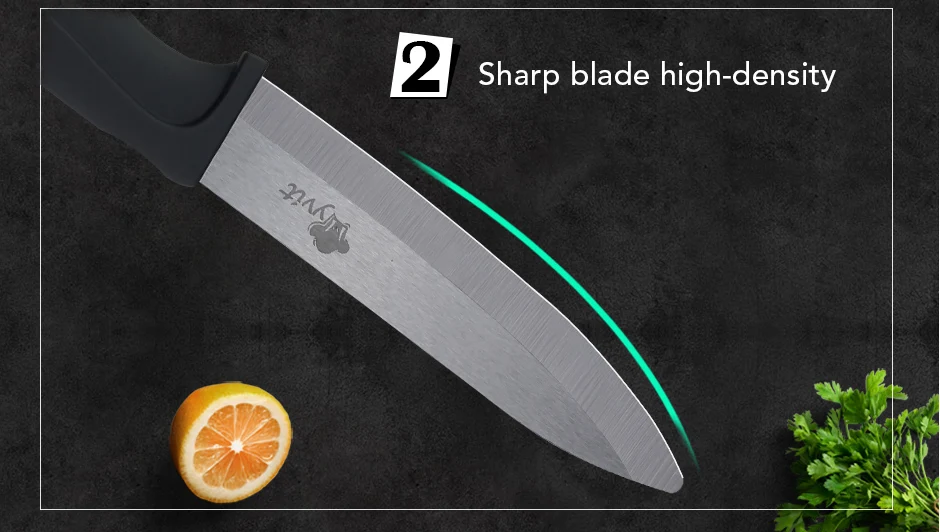 Danoz KnifeSmart ceramic knife set kitchen use