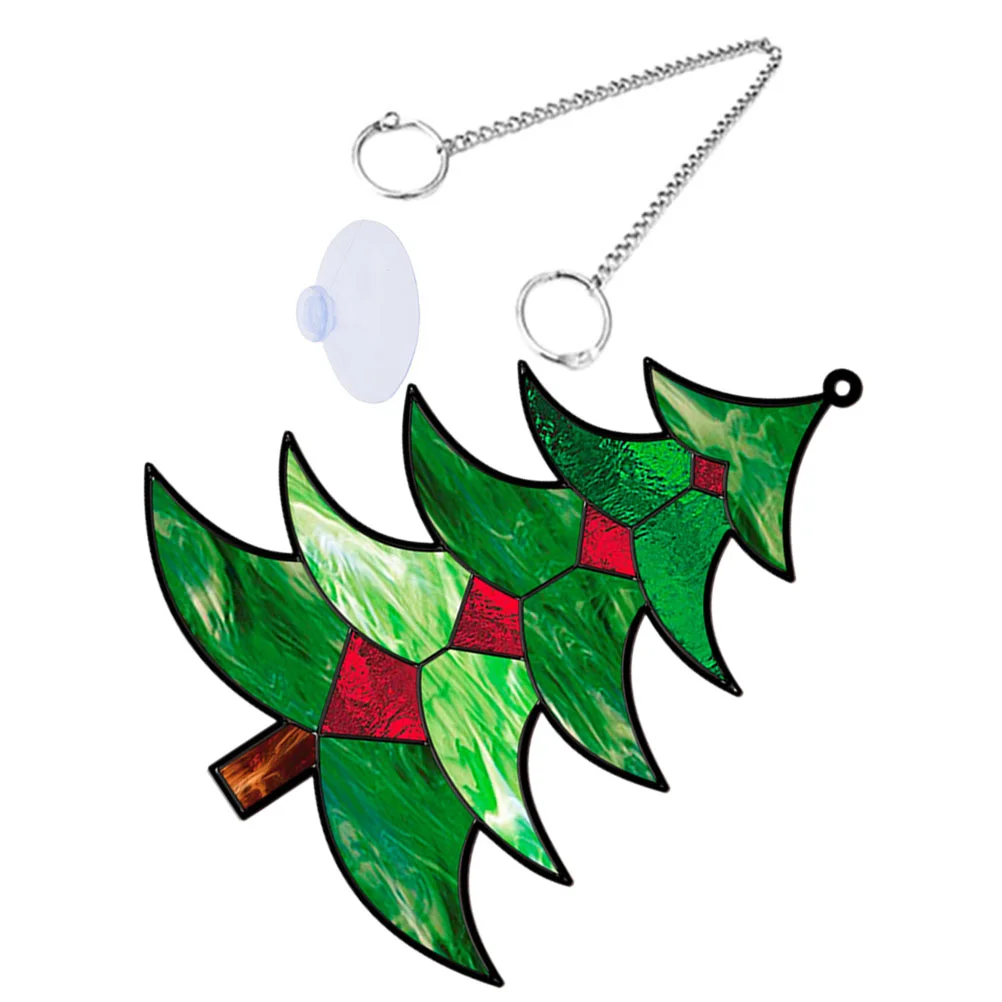 

Christmas Tree Hanging Xmas Decors Party Prop Outdoor Decorations Glass Ornament Hangings Acrylic Pendant