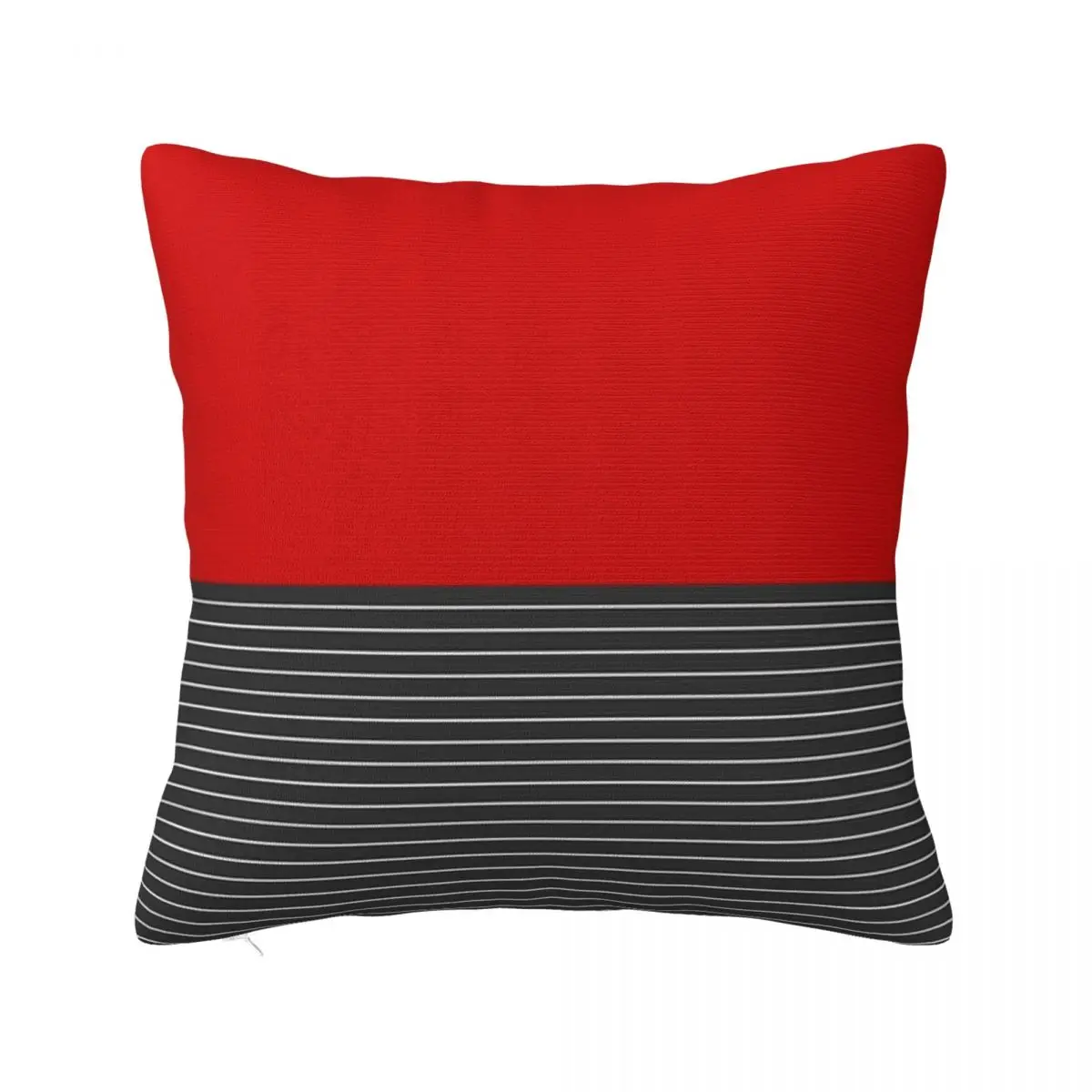 

Half Thin Striped Red Headboards Pillow Case Covers Cushion Cover 45*45 Pillow Case Pillow Cover