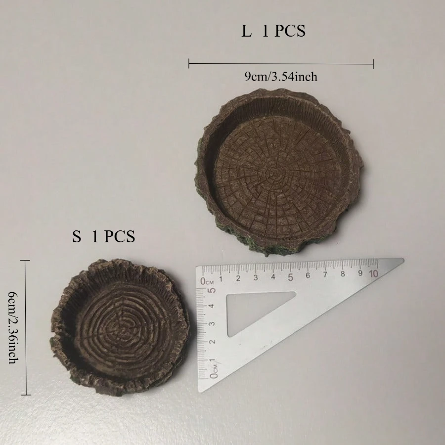 Ciotola da tavola a forma di ceppo d'albero