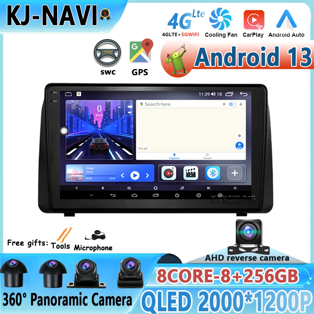 

DSP Android 13 Car Radio For Chrysler Grand Voyager 5 For Dodge Grand Caravan 2008 - 2020 Screen GPS Multimedia Stereo Head Unit