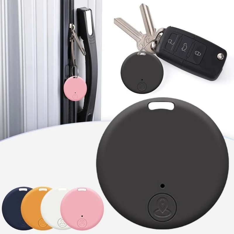 Buscador de llaves: rastreador inteligente de llaves Bluetooth y  localizador de artículos compatible con Find My APP, Tracker para llaves,  carteras