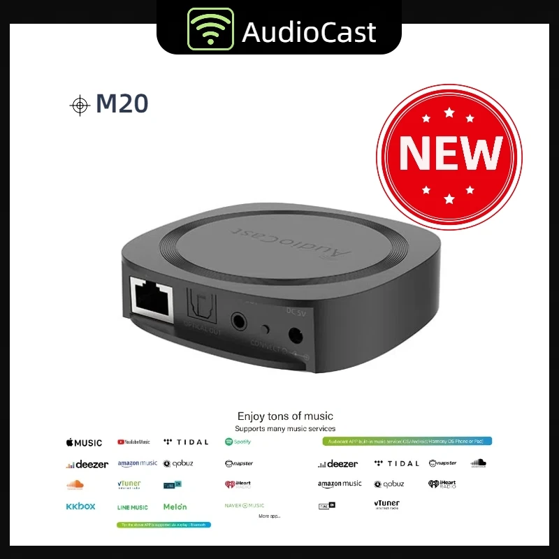IEASTAudioCastProM20WirelessWiFiaudioreceivermultiroomairplay