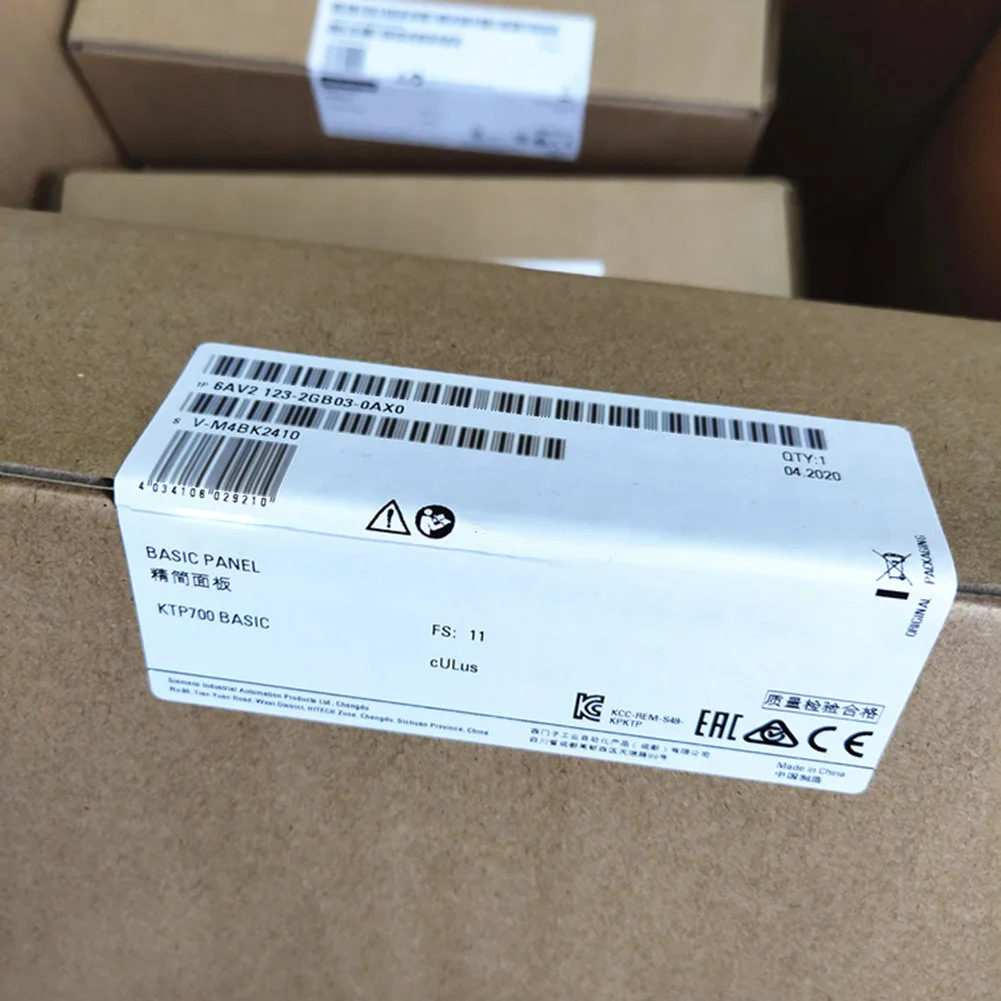 

Для основной панели Siemens 6AV2123-2GB03-0AX0 6AV2 123-2GB03-0AX0 SIMATIC HMI KTP700