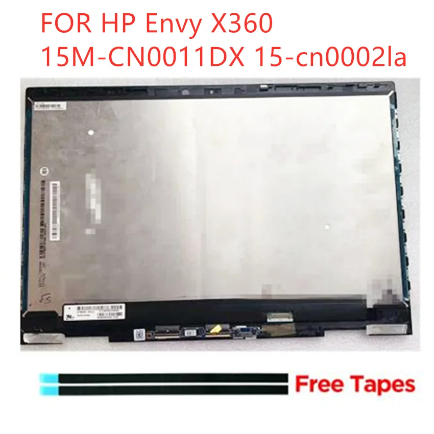 HP Envy LCD 터치 스크린 어셈블리 베젤, X360 15M-CN0011DX 15-cn0002la 15-CN 용, 15.6 인치