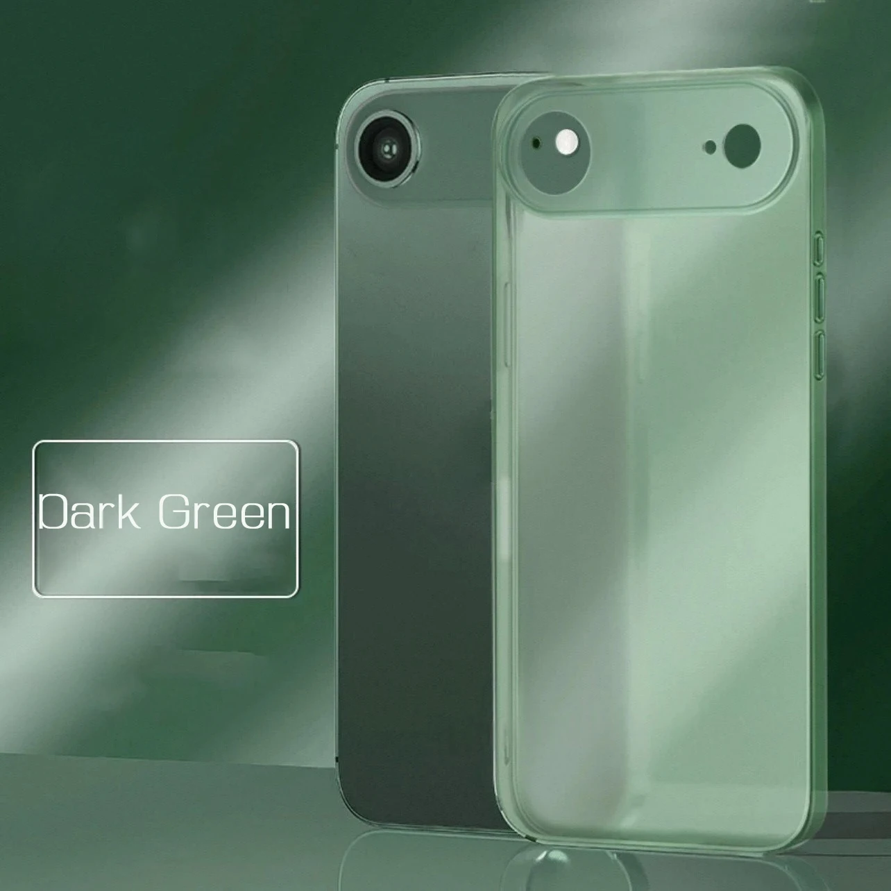 Sleek Matte Soft TPU Shockproof Translucent Phone Case