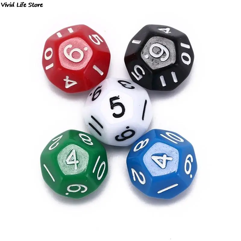 

1Pc 25g Gambling Tool 12 sided dice 12 face dice dnd game D12 dice Bar Party Accessories