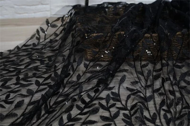 Black Lace Fabric, Embroider Lace Fabric, Black Venice Lace Fabric, Wedding  Lace Fabric - AliExpress